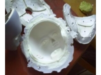 vacuum casting with soft mold